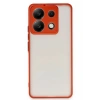Mey İthalat®   Redmi Note 13 Pro 5G Kılıf Montreal Silikon Kapak - Kırmızı