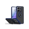 Mey İthalat®   Redmi Note 13 Pro 5G Kılıf Montreal Yüzüklü Silikon Kapak - Lacivert