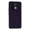 Mey İthalat®   Redmi Note 13 Pro 5G Kılıf Nano içi Kadife Silikon - Mor