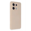 Mey İthalat®   Redmi Note 13 Pro 5G Kılıf Nano içi Kadife Silikon - Pudra