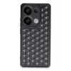 Mey İthalat®   Redmi Note 13 Pro 5G Kılıf Petek Silikon Kapak - Siyah