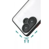 Mey İthalat®   Redmi Note 13 Pro Plus Kılıf Montreal Silikon Kapak - Siyah