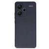 Mey İthalat®   Redmi Note 13 Pro Plus Kılıf Nano içi Kadife Silikon - Lacivert