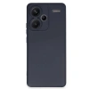 Mey İthalat®   Redmi Note 13 Pro Plus Kılıf Nano içi Kadife Silikon - Lacivert