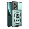 Mey İthalat®   Redmi Note 13 Pro Plus Kılıf Pars Lens Yüzüklü Silikon - Yeşil