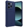 Mey İthalat®   Redmi Note 14 4G Kelvin Kartvizitli Silikon - Lacivert
