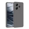Mey İthalat®   Redmi Note 14 4G Kılıf First Silikon - Gri