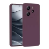 Mey İthalat®   Redmi Note 14 4G Kılıf First Silikon - Mürdüm