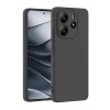 Mey İthalat®   Redmi Note 14 4G Kılıf First Silikon - Siyah