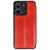 Mey İthalat®   Redmi Note 14 4G Kılıf Flip Cover - Kırmızı