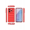 Mey İthalat®   Redmi Note 14 4G Kılıf Optimum Silikon - Kırmızı