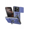 Mey İthalat®   Redmi Note 14 4G Pars Lens Yüzüklü Silikon - Lacivert