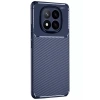 Mey İthalat®   Redmi Note 14 Pro 4G Kılıf Auto Focus Karbon Kapak - Lacivert