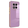 Mey İthalat®   Redmi Note 14 Pro 4G Kılıf Volet Silikon - Mor