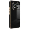Mey İthalat®   Redmi Note 14 Pro 4G Kılıf Volet Silikon - Siyah