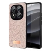 Mey İthalat®   Redmi Note 14 Pro 5G Bright Simli Kapak - Pembe