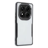 Mey İthalat®   Redmi Note 14 Pro 5G Kılıf Boyi Silikon Kapak - Siyah