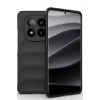 Mey İthalat®   Redmi Note 14 Pro 5G Kılıf Optimum Silikon - Siyah