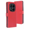 Mey İthalat®   Redmi Note 14 Pro 5G Kılıf Trend S Plus Kapaklı Kılıf - Kırmızı