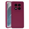 Mey İthalat®   Redmi Note 14 Pro 5G Kılıf Viera Silikon - Bordo