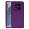 Mey İthalat®   Redmi Note 14 Pro 5G Kılıf Viera Silikon - Mürdüm