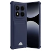 Mey İthalat®   Redmi Note 14 Pro Plus Kelvin Kartvizitli Silikon - Lacivert