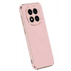 Mey İthalat®   Redmi Note 14 Pro Plus Kılıf Volet Silikon - Pembe