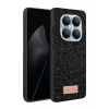 Mey İthalat®   Redmi Note 15 4G Bright Simli Kapak - Siyah