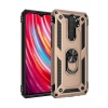 Mey İthalat®   Redmi Note 8 Pro Kılıf Sofya Yüzüklü Silikon Kapak - Gold