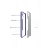 Mey İthalat®  Samsung Galaxy A01 Core Kılıf Platin Silikon - Kırmızı