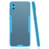 Mey İthalat®  Samsung Galaxy A02 Kılıf Platin Silikon - Mavi