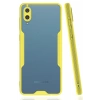 Mey İthalat®  Samsung Galaxy A02 Kılıf Platin Silikon - Sarı