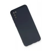 Mey İthalat®  Samsung Galaxy A03S Kılıf Nano içi Kadife Silikon - Lacivert
