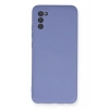 Mey İthalat®  Samsung Galaxy A03S Kılıf Nano içi Kadife Silikon - Lila