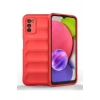 Mey İthalat®  Samsung Galaxy A03S Kılıf Optimum Silikon - Kırmızı