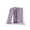 Mey İthalat®  Samsung Galaxy A03S Kılıf Optimum Silikon - Mor