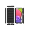 Mey İthalat®  Samsung Galaxy A03S Kılıf Optimum Silikon - Siyah