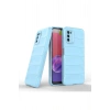 Mey İthalat®  Samsung Galaxy A03S Kılıf Optimum Silikon - Sky Blue