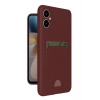 Mey İthalat®  Samsung Galaxy A05 Kelvin Kartvizitli Silikon - Bordo