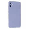 Mey İthalat®  Samsung Galaxy A05 Kılıf Nano içi Kadife Silikon - Lila