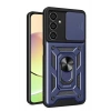 Mey İthalat®  Samsung Galaxy A05 Kılıf Pars Lens Yüzüklü Silikon - Lacivert