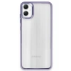Mey İthalat®  Samsung Galaxy A05 Kılıf Power Silikon - Lila