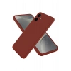 Mey İthalat®  Samsung Galaxy A06 Kılıf First Silikon - Bordo