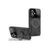 Mey İthalat®  Samsung Galaxy A06 Kılıf Joy Lens Standlı Kapak - Siyah