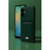 Mey İthalat®  Samsung Galaxy A06 Kılıf Kelvin Kartvizitli Silikon - Siyah