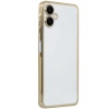 Mey İthalat®  Samsung Galaxy A06 Kılıf  Lensli Silikon - Gold