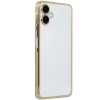 Mey İthalat®  Samsung Galaxy A06 Kılıf  Lensli Silikon - Gold