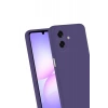 Mey İthalat®  Samsung Galaxy A07 4G First Silikon - Mürdüm
