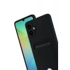 Mey İthalat®  Samsung Galaxy A07 4G Kelvin Kartvizitli Silikon - Siyah