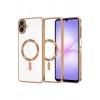Mey İthalat®  Samsung Galaxy A07 4G Kross Magneticsafe Kapak - Çöl Titanyum